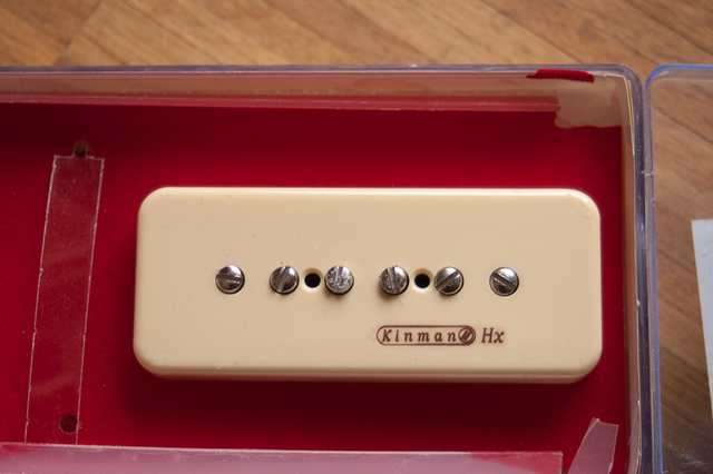 Kinman P 90 Noiseless pickup creme